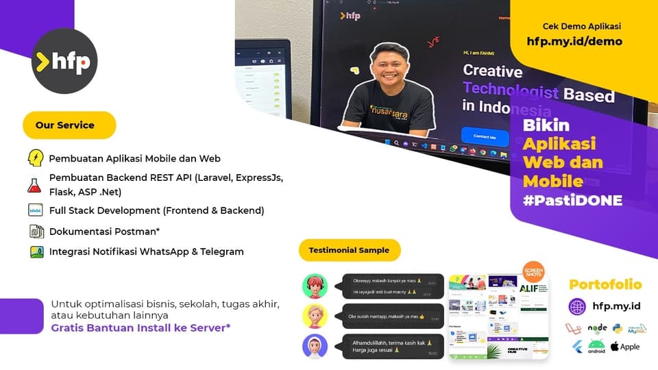 Mencari Web developer, pembuatan website , Mulai Rp4.000.000 ...